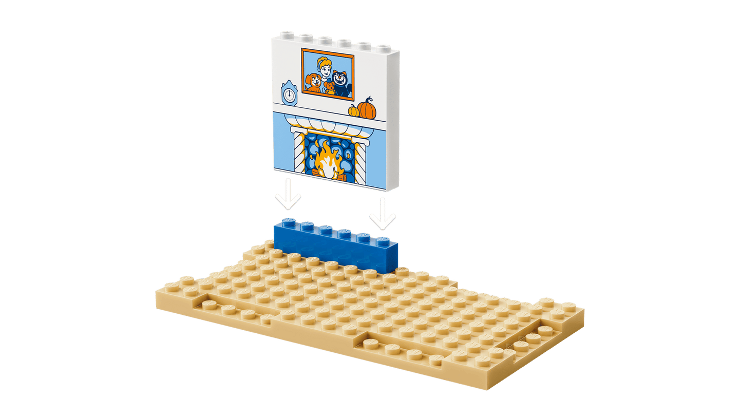 DISPONIBILE DA GIUGNO 2026 - 43283 LEGO Disney - Castello degli amici animali di Cenerentola