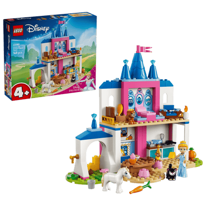 DISPONIBILE DA GIUGNO 2026 - 43283 LEGO Disney - Castello degli amici animali di Cenerentola