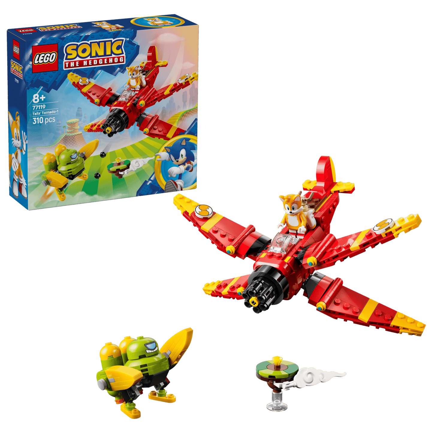 DISPONIBILE DA AGOSTO 2026 - 77119 LEGO Sonic the Hedgehog™ – Tornado-1 di Tails