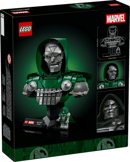 DISPOINIBILE DA SETTEMBRE 2026 - 76345 LEGO Marvel - Busto del Dottor Destino