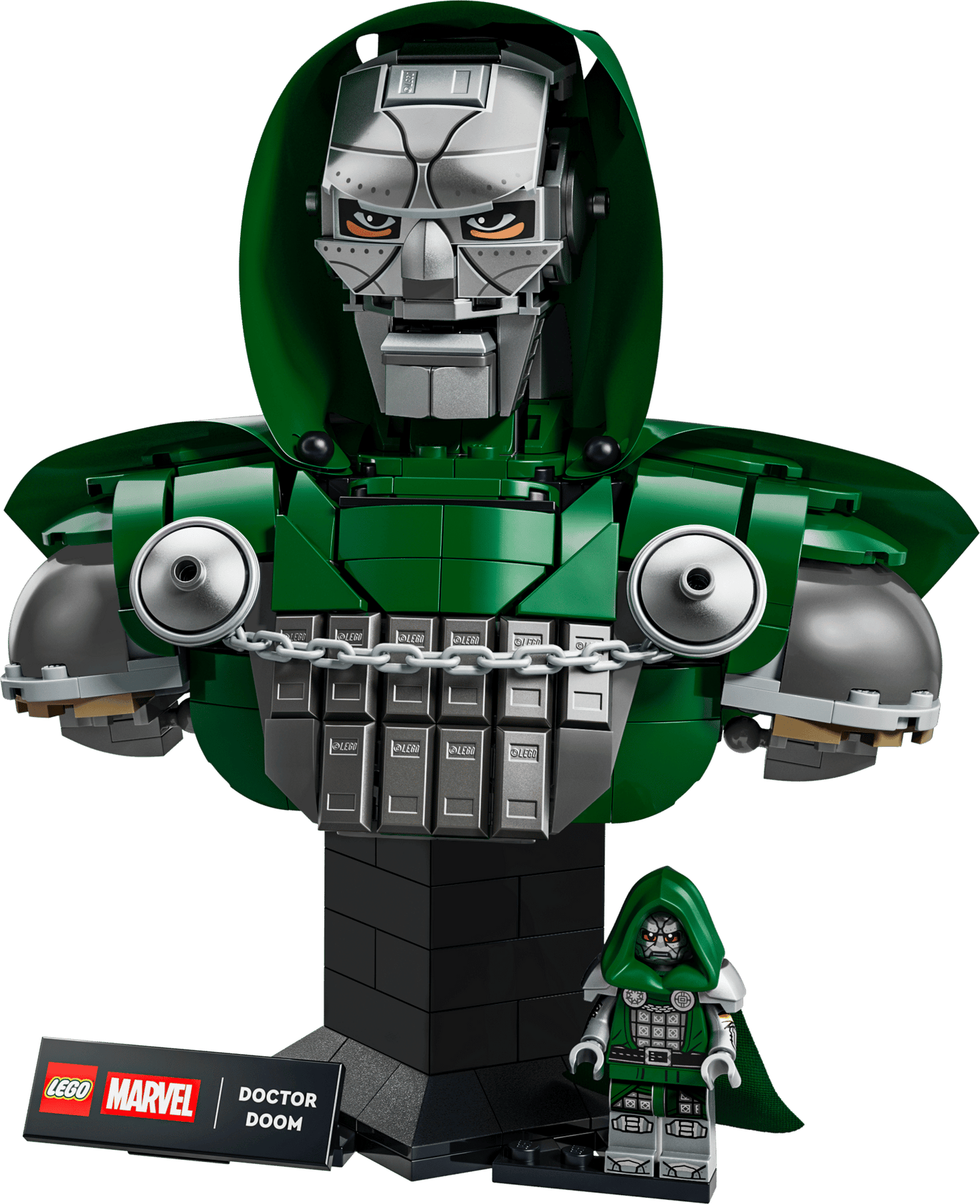 DISPOINIBILE DA SETTEMBRE 2026 - 76345 LEGO Marvel - Busto del Dottor Destino