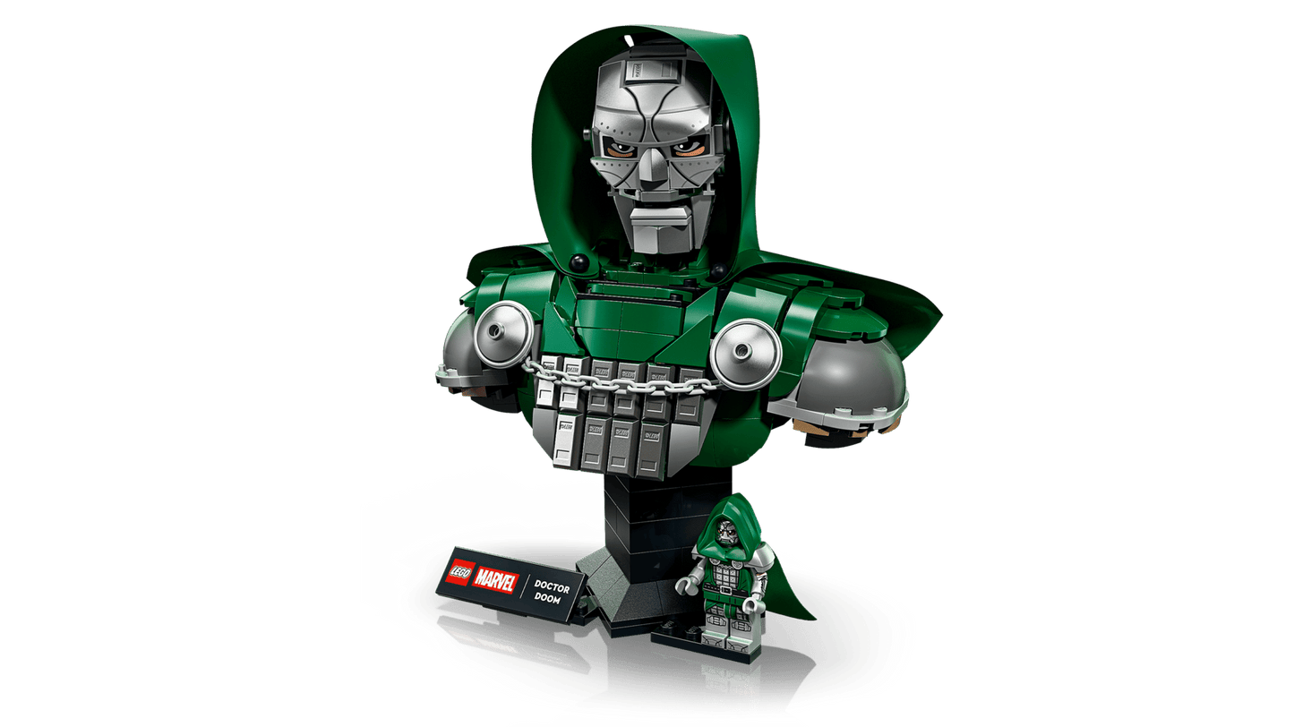 DISPOINIBILE DA SETTEMBRE 2026 - 76345 LEGO Marvel - Busto del Dottor Destino