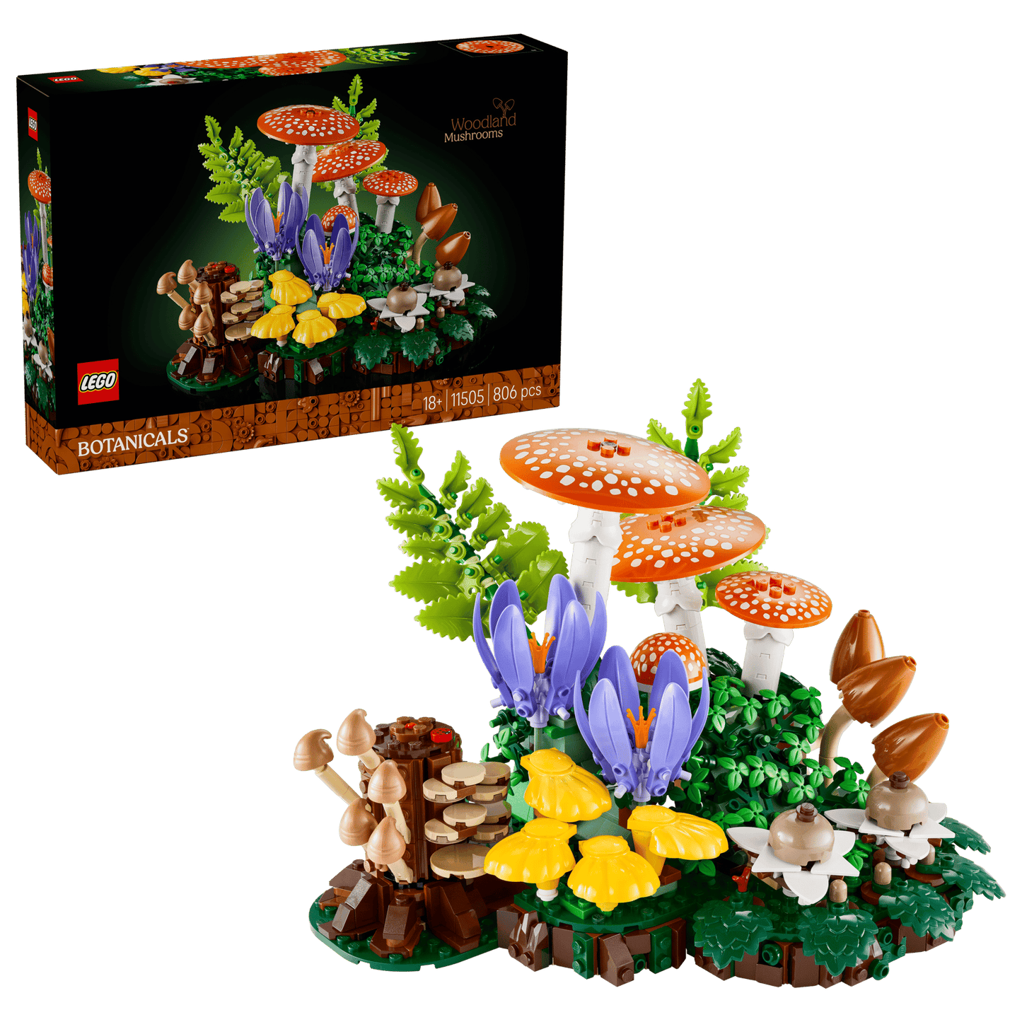 DISPONIBILE DA GIUGNO 2026 - 11505 LEGO BOTANICALS - Funghi del bosco