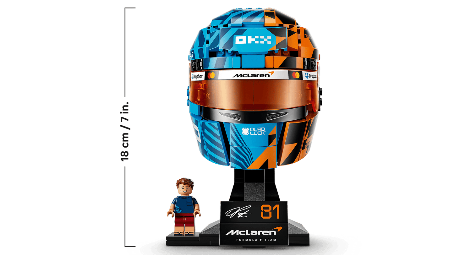 43017 LEGO Editions - Casco di Oscar Piastri McLaren Mastercard F1® Team