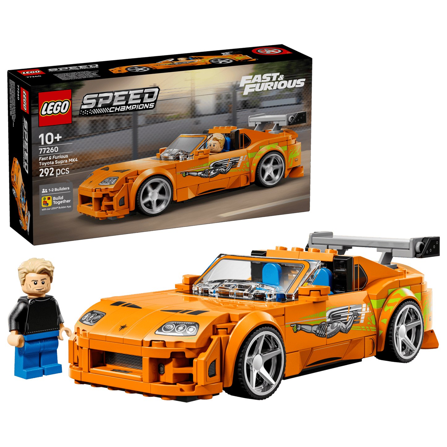 77260 LEGO Speed Champions - The Fast and The Furious Toyota Supra MK4