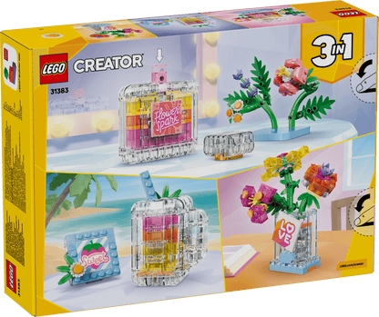 DISPONIBILE DA GIUGNO - 31383 LEGO Creator - Boccetta di profumo con decorazione floreale