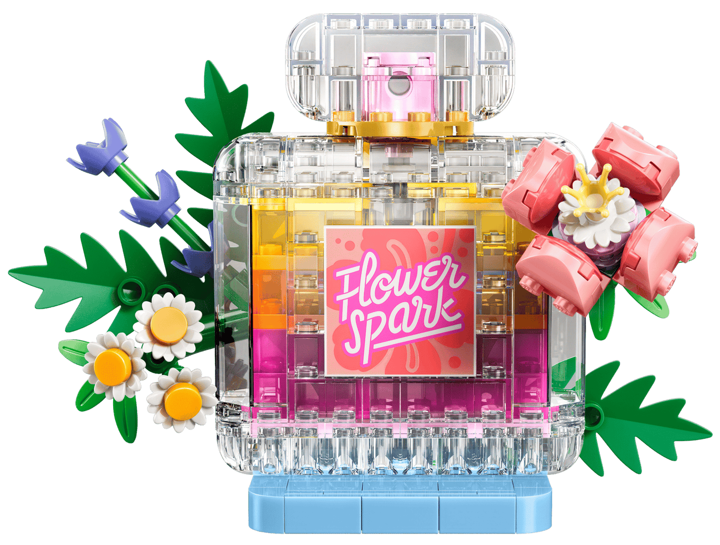 DISPONIBILE DA GIUGNO - 31383 LEGO Creator - Boccetta di profumo con decorazione floreale