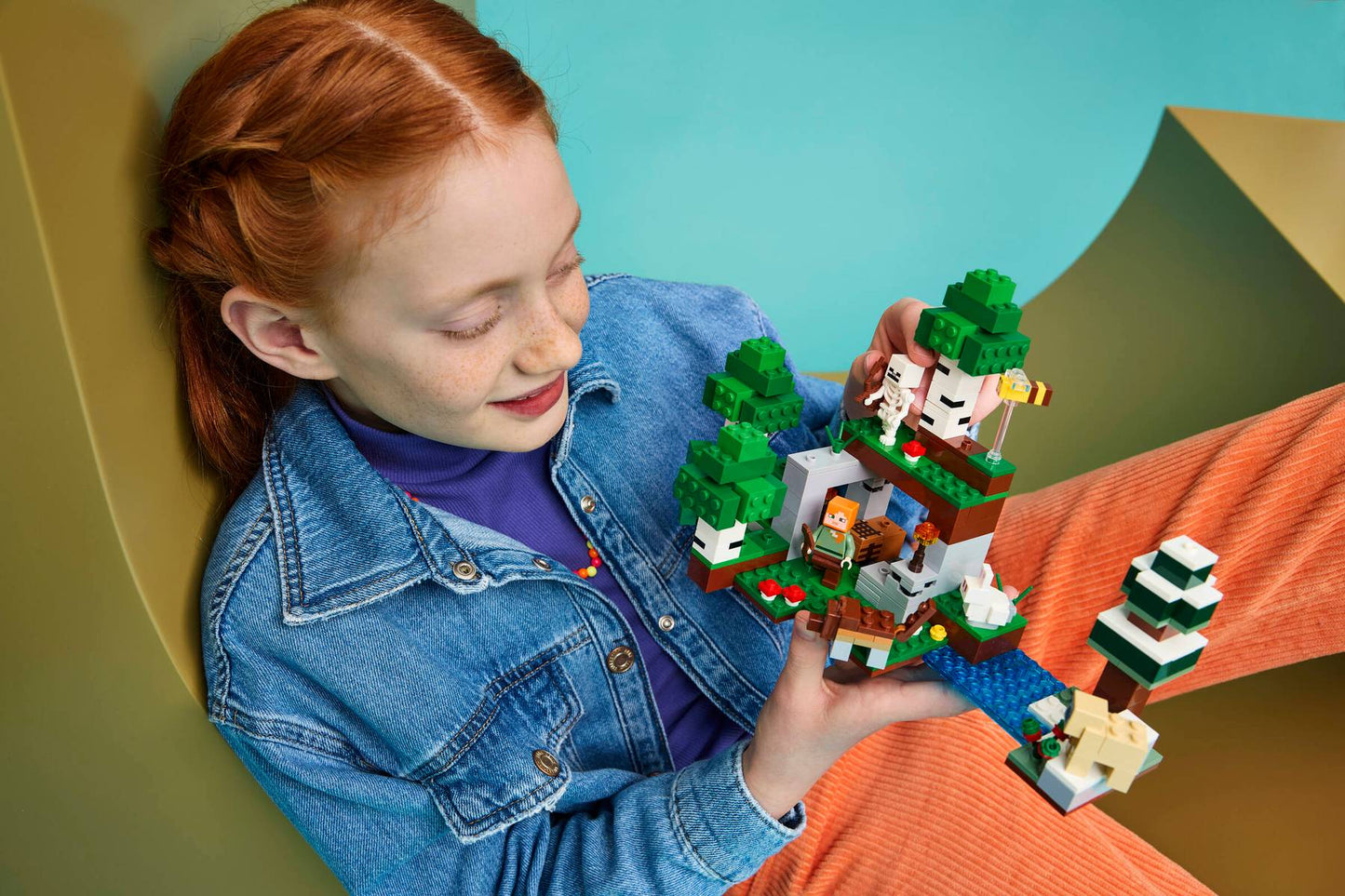 DISPONIBILE DA GIUGNO 2026 - 21593 LEGO Minecraft - Avventura della prima notte