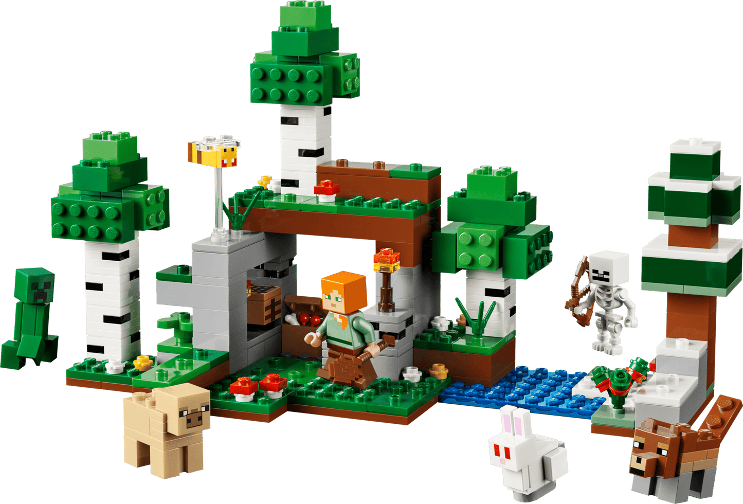 DISPONIBILE DA GIUGNO 2026 - 21593 LEGO Minecraft - Avventura della prima notte