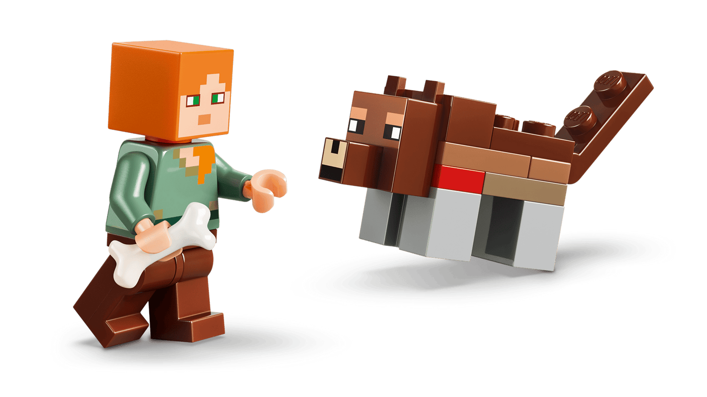 DISPONIBILE DA GIUGNO 2026 - 21593 LEGO Minecraft - Avventura della prima notte