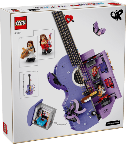 DISPONIBILE DA AGOSTO 2026 - 43031 LEGO Editions - La chitarra bicolore di Olivia Rodrigo