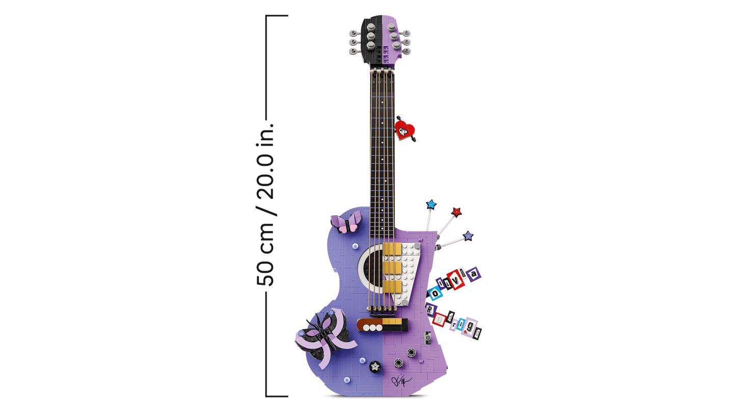 DISPONIBILE DA AGOSTO 2026 - 43031 LEGO Editions - La chitarra bicolore di Olivia Rodrigo