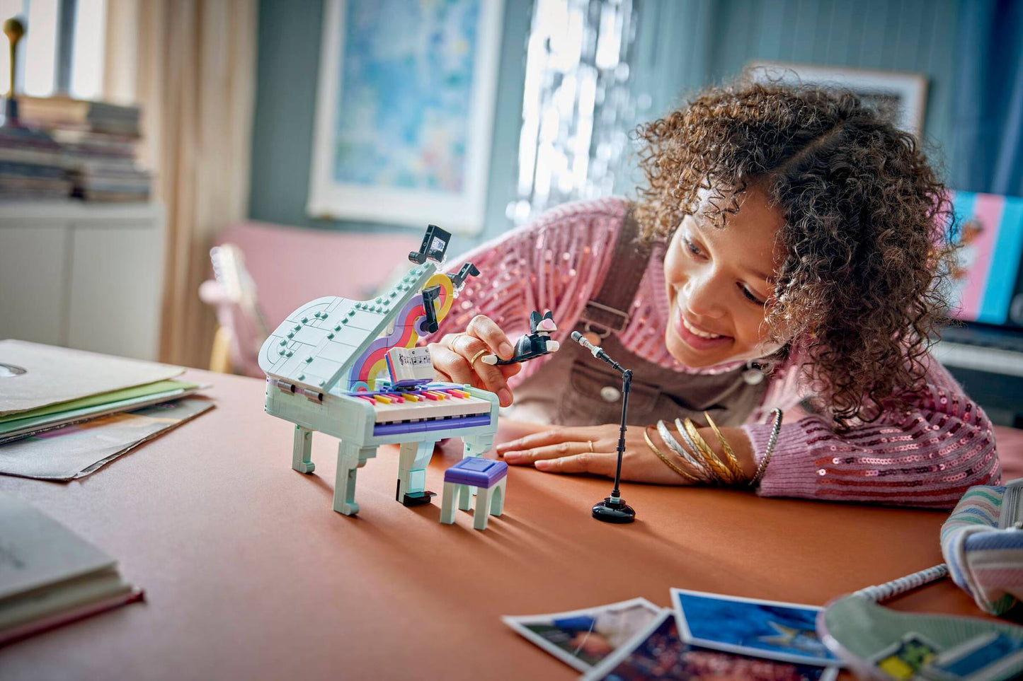 DISPONIBILE DA GIUGNO - 31392 LEGO Creator - Pianoforte decorativo con gatto