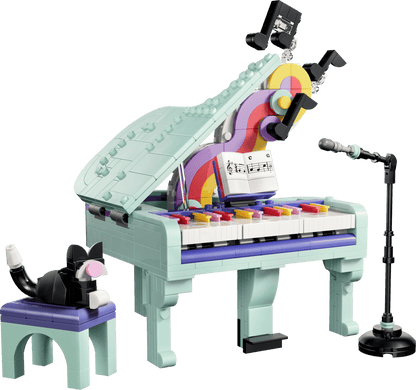 DISPONIBILE DA GIUGNO - 31392 LEGO Creator - Pianoforte decorativo con gatto