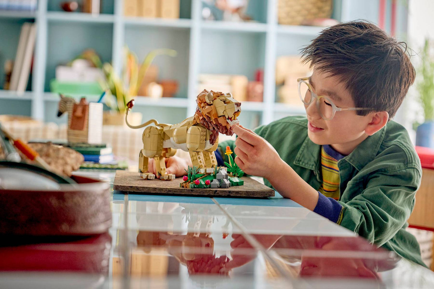 DISPONIBILE DA GIUGNO - 31386 LEGO Creator - Animali selvatici: Leone Maestoso