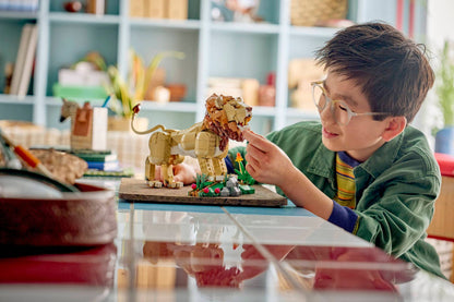 DISPONIBILE DA GIUGNO - 31386 LEGO Creator - Animali selvatici: Leone Maestoso