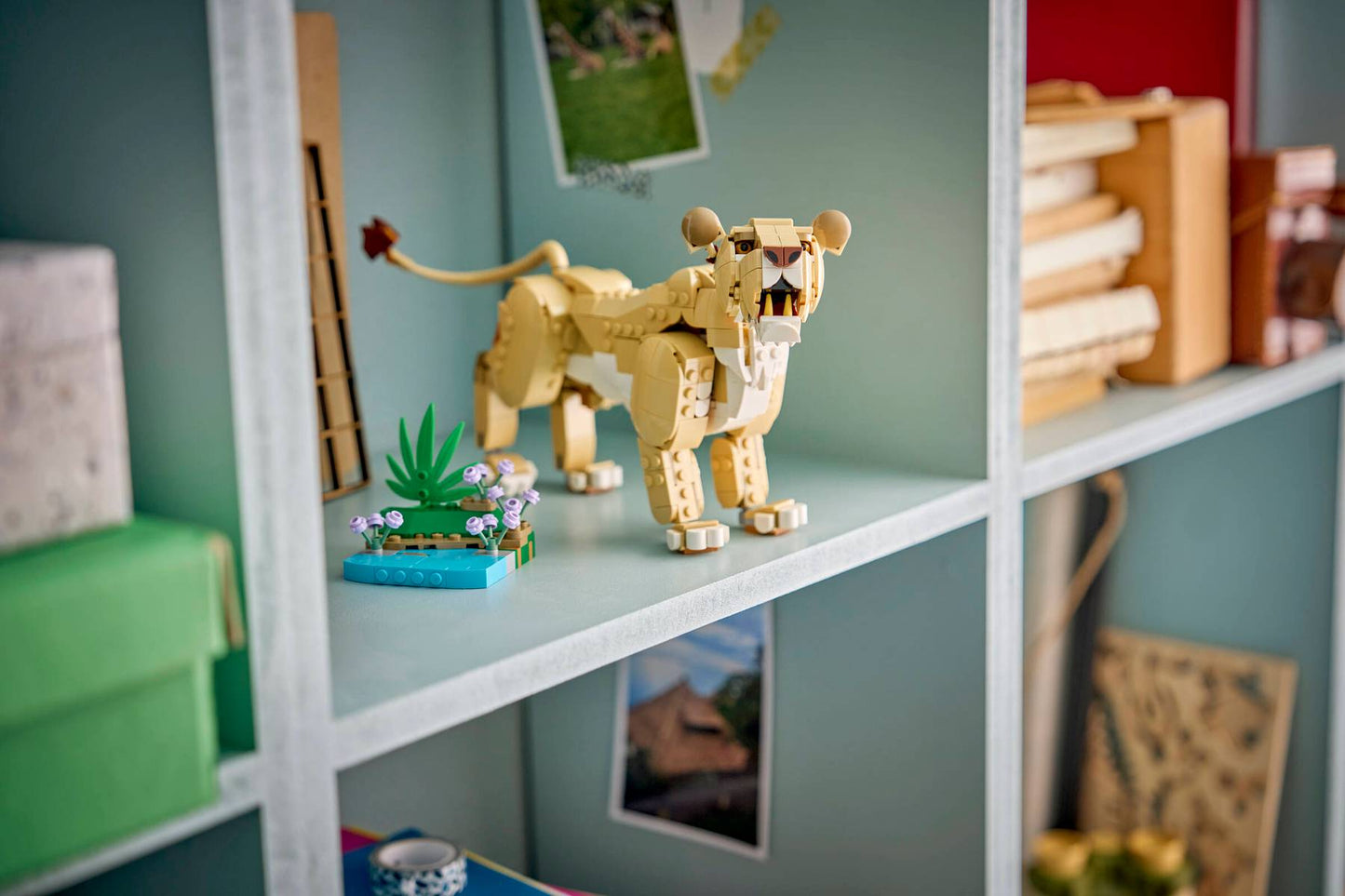 DISPONIBILE DA GIUGNO - 31386 LEGO Creator - Animali selvatici: Leone Maestoso