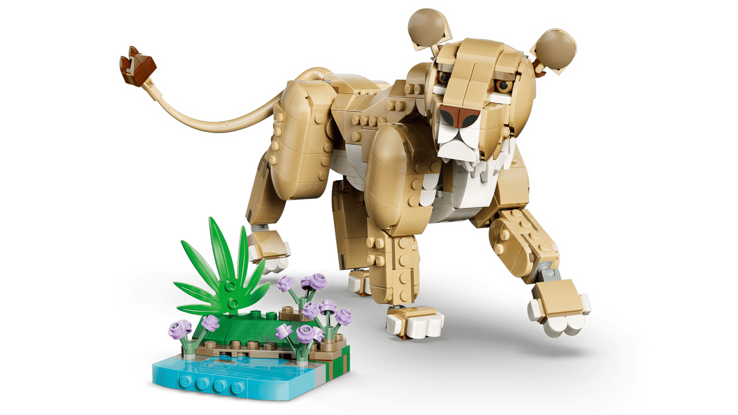 DISPONIBILE DA GIUGNO - 31386 LEGO Creator - Animali selvatici: Leone Maestoso