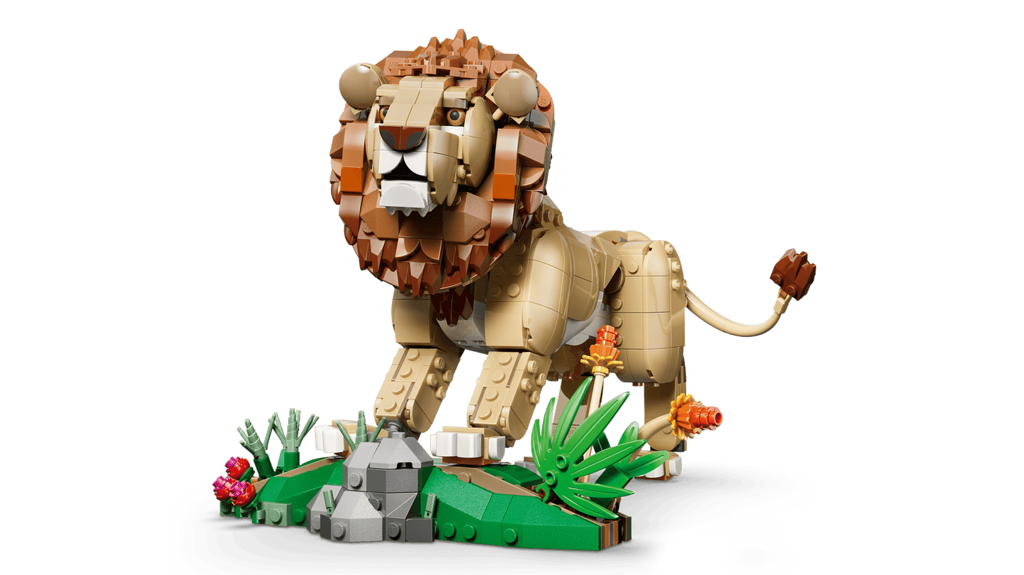 DISPONIBILE DA GIUGNO - 31386 LEGO Creator - Animali selvatici: Leone Maestoso