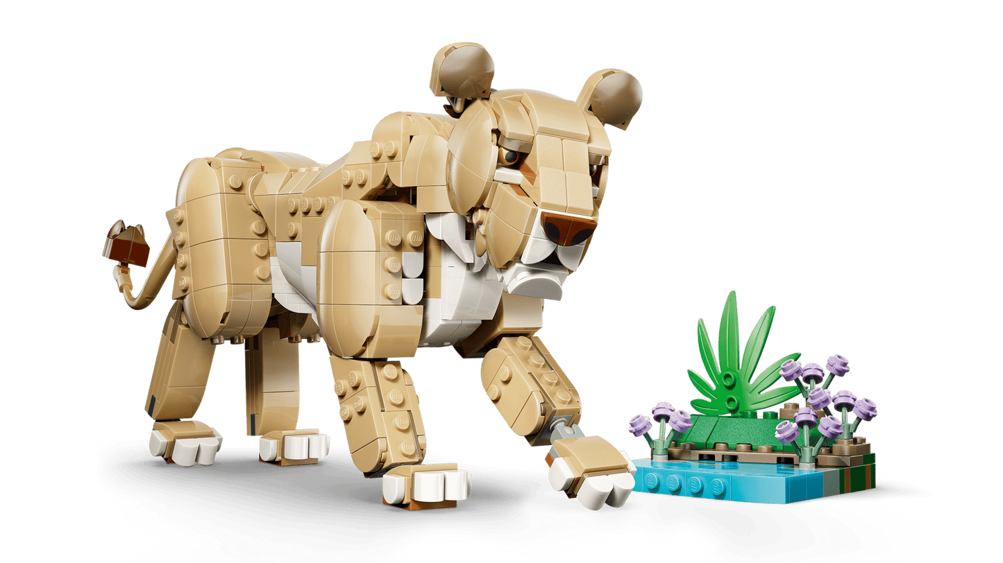 DISPONIBILE DA GIUGNO - 31386 LEGO Creator - Animali selvatici: Leone Maestoso