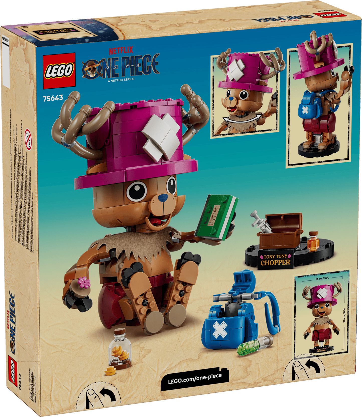 DISPONIBILE DA AGOSTO 2026 - 75643 LEGO One Piece - TonyTony Chopper