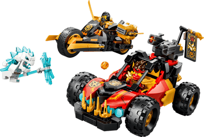 DISPONIBILE DA GIUGNO 2026 - 71864 LEGO Ninjago - Veicoli combinanti di Kai e Cole