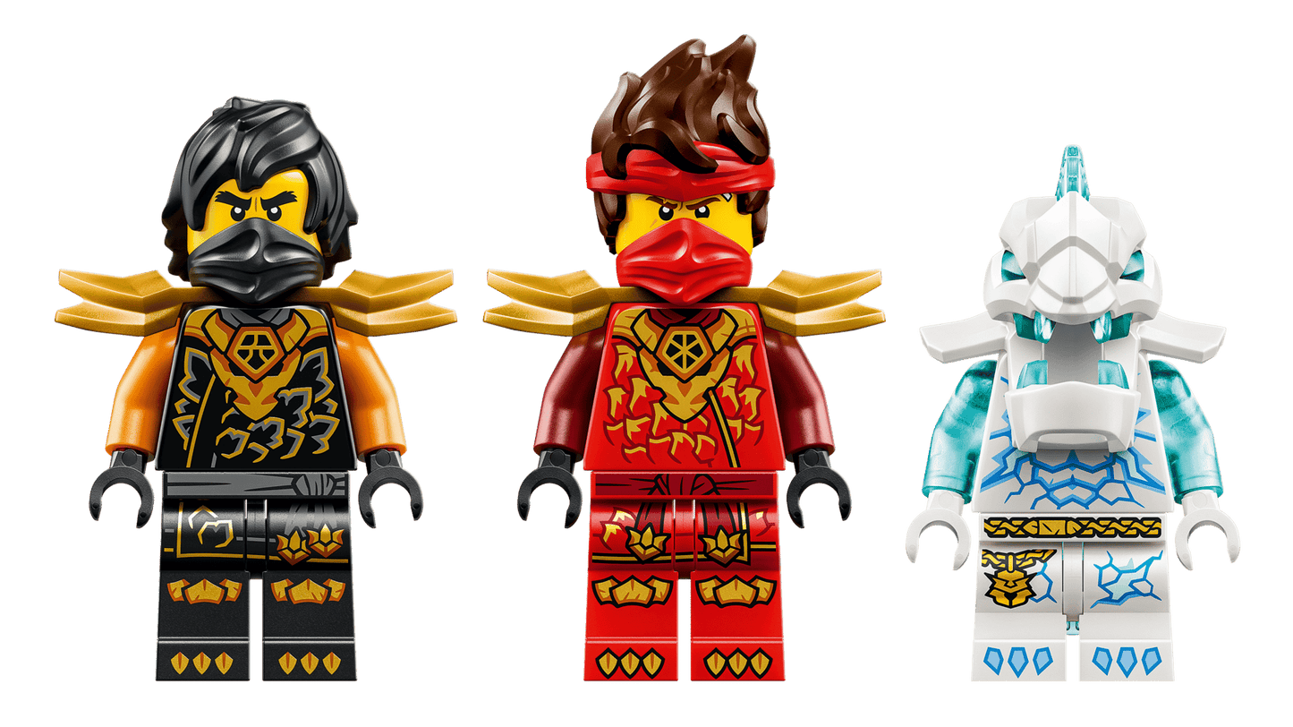 DISPONIBILE DA GIUGNO 2026 - 71864 LEGO Ninjago - Veicoli combinanti di Kai e Cole