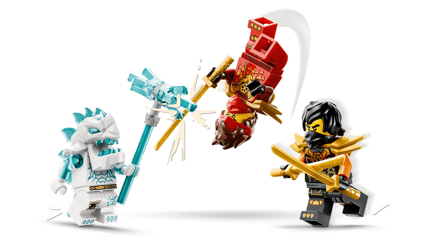 DISPONIBILE DA GIUGNO 2026 - 71864 LEGO Ninjago - Veicoli combinanti di Kai e Cole