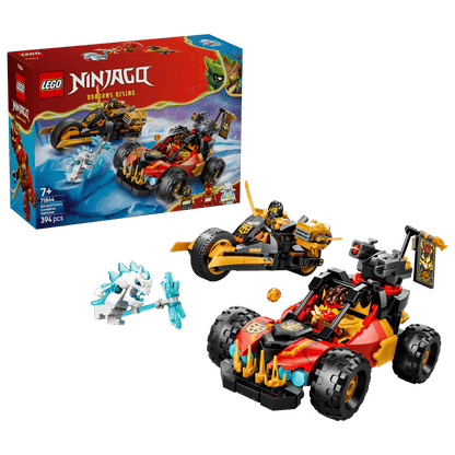 DISPONIBILE DA GIUGNO 2026 - 71864 LEGO Ninjago - Veicoli combinanti di Kai e Cole