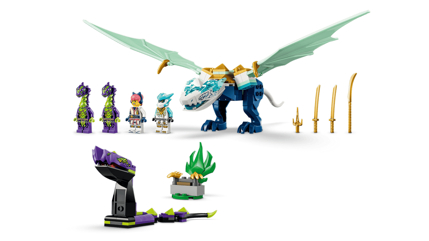 71865 ESCLUSIVA LEGO Ninjago - Battaglia del Drago di Ghiaccio di Zane
