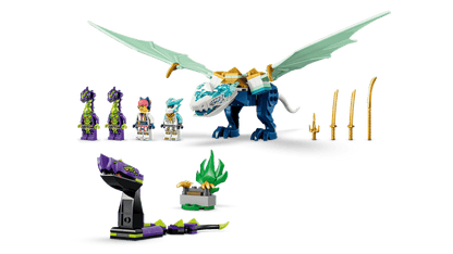 71865 ESCLUSIVA LEGO Ninjago - Battaglia del Drago di Ghiaccio di Zane