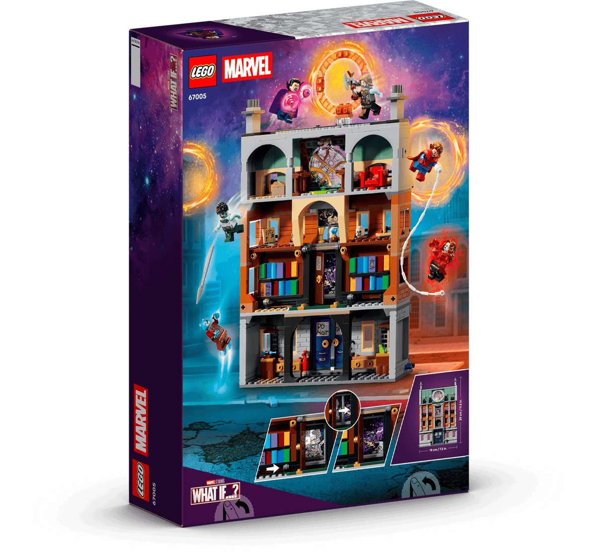 DISPOINIBILE DA GENNAIO 2027 - 67005 LEGO Marvel - Marvel What if...? Dottor Strange Supremo