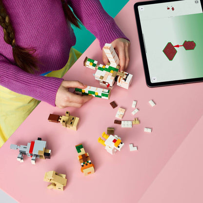 DISPONIBILE DA GIUGNO 2026 - 21592 LEGO Minecraft - Attacco nel deserto del fantino di polli