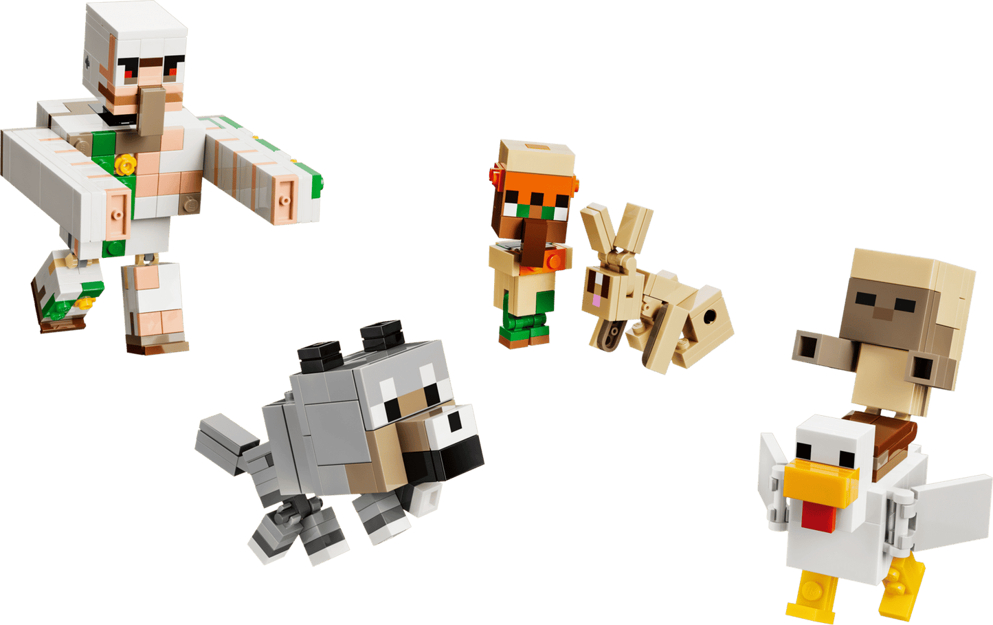 DISPONIBILE DA GIUGNO 2026 - 21592 LEGO Minecraft - Attacco nel deserto del fantino di polli