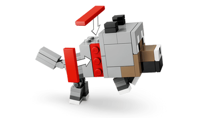 DISPONIBILE DA GIUGNO 2026 - 21592 LEGO Minecraft - Attacco nel deserto del fantino di polli
