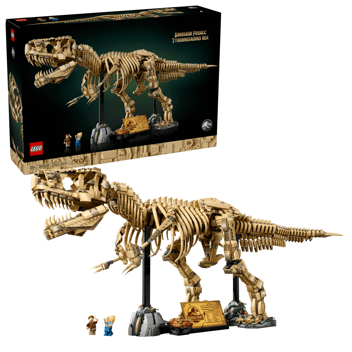 76968 LEGO Jurassic World - Fossili di dinosauro: Tirannosauro