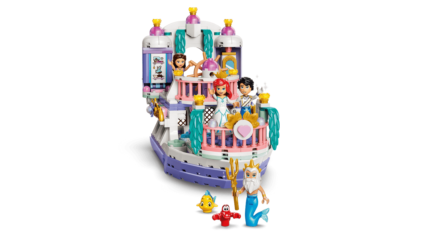 DISPONIBILE DA GIUGNO 2026 - 43299 LEGO Disney - La barca nuziale di Ariel