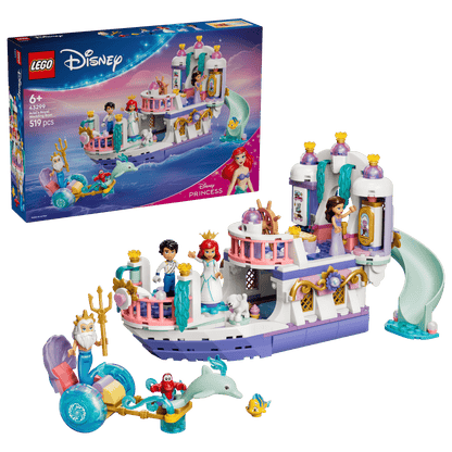 DISPONIBILE DA GIUGNO 2026 - 43299 LEGO Disney - La barca nuziale di Ariel
