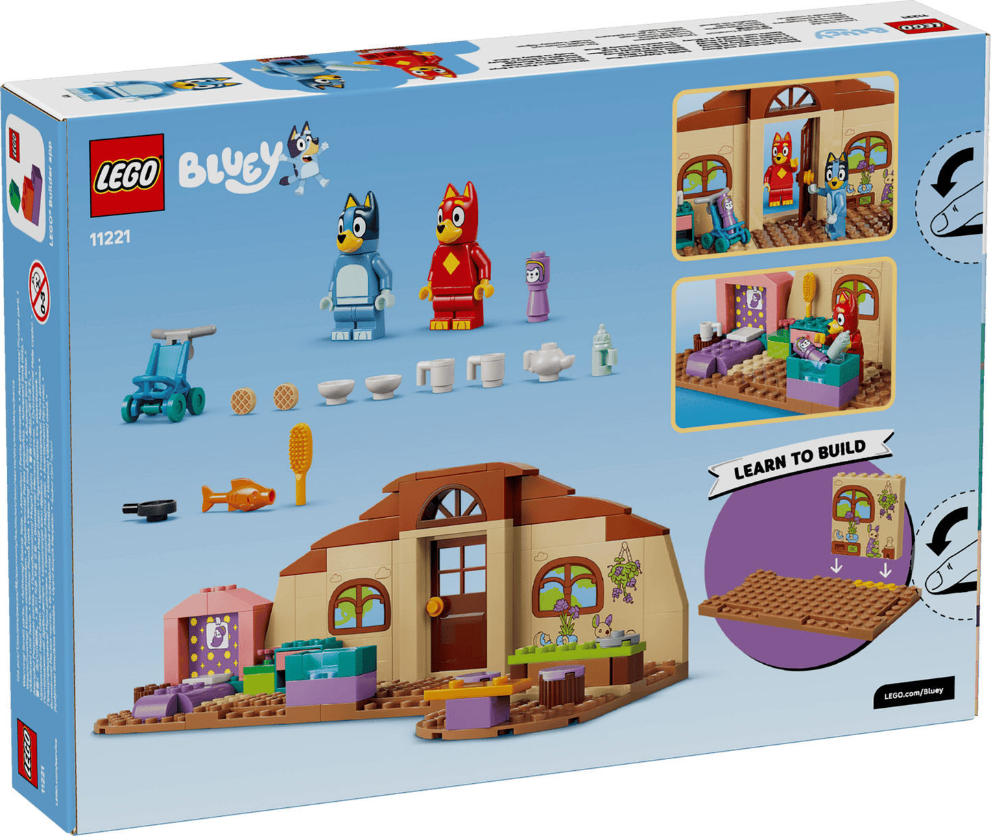 DISPONIBILE DA GIUGNO 2026 - 11221 LEGO Bluey - A scuola con Rusty e Bluey