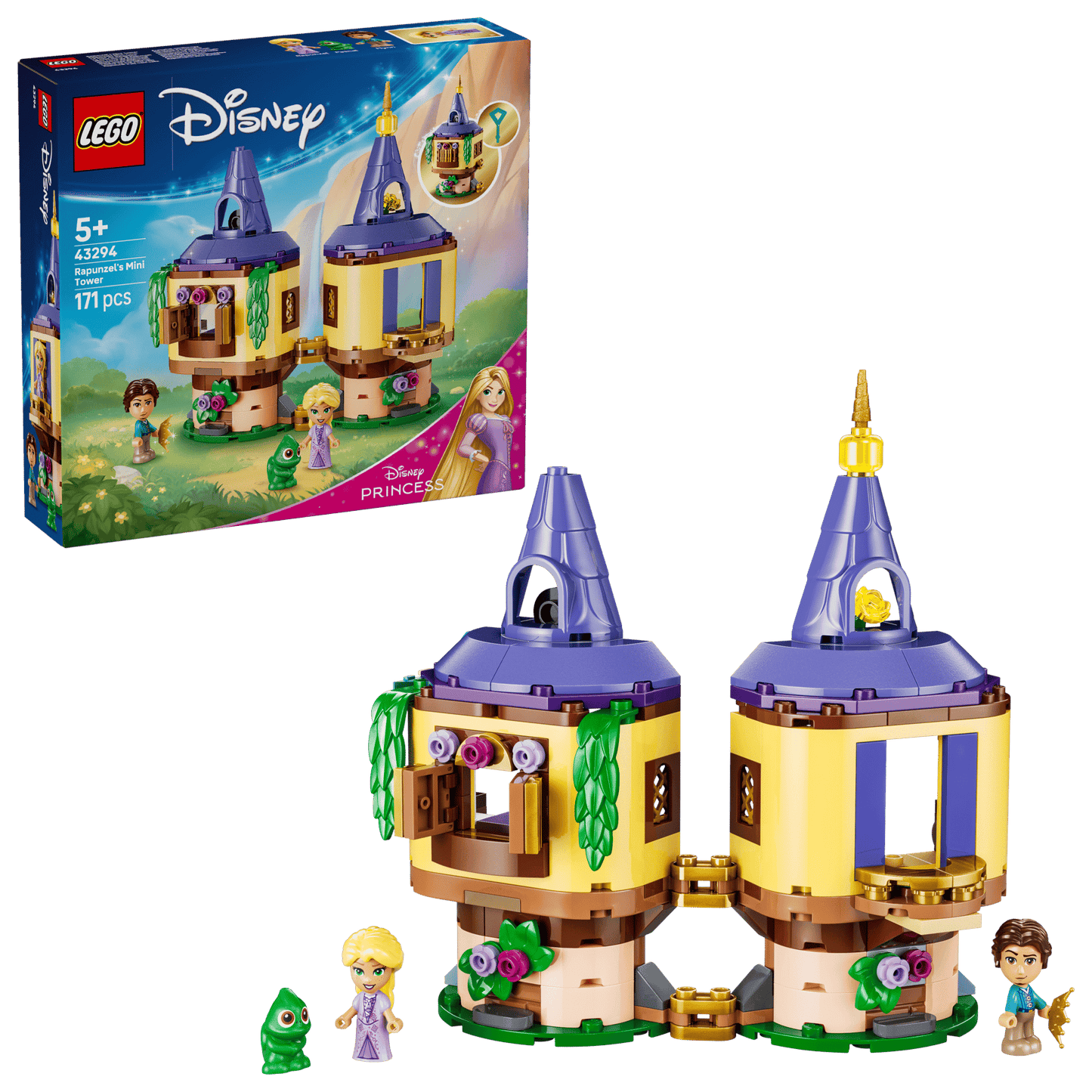 DISPONIBILE DA GIUGNO 2026 - 43294 LEGO Disney - La mini-torre di Rapunzel