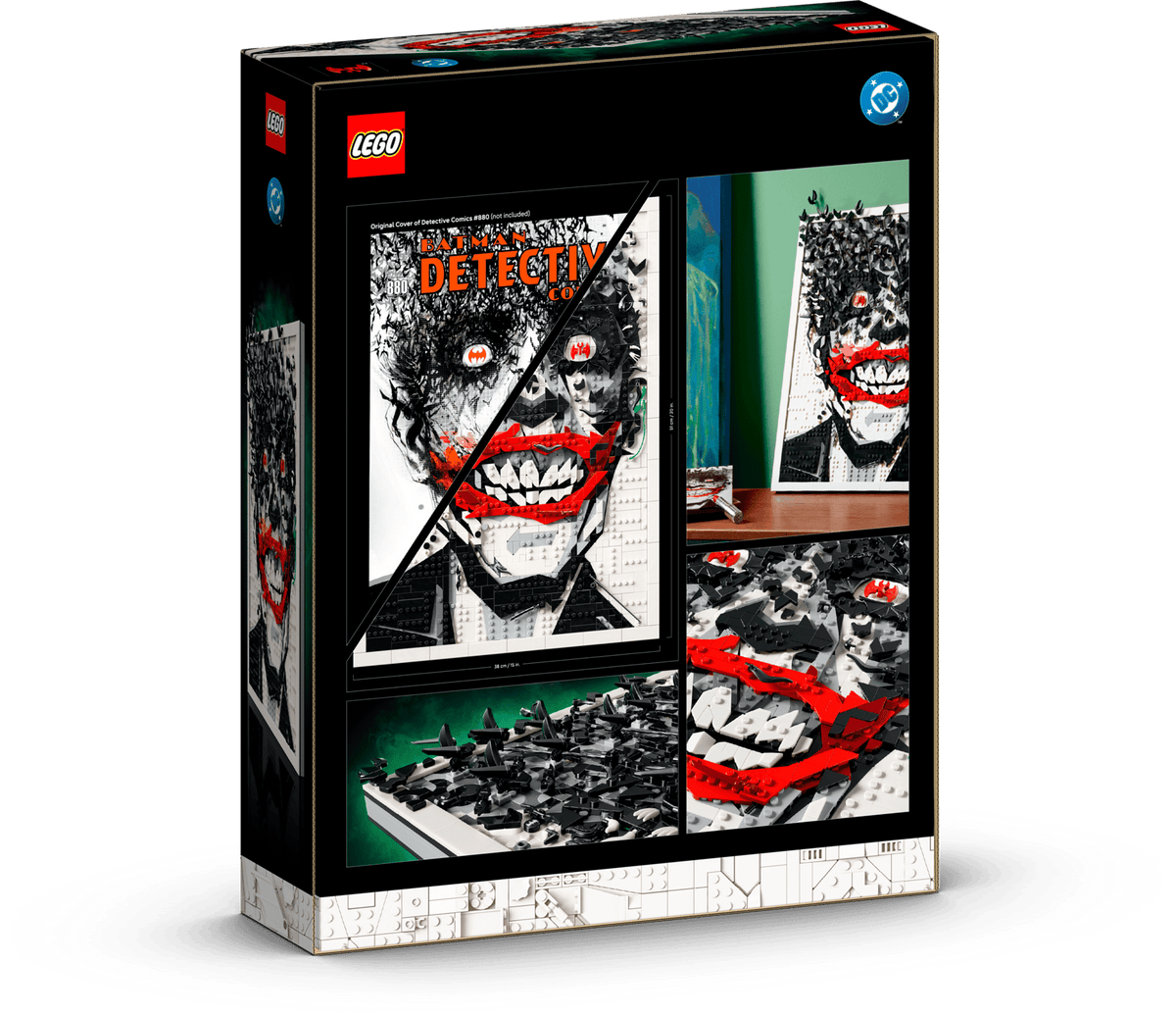 DISPONIBILE DA GENNAIO 2027 - 67012 LEGO Art - Wall Art Copertina fumetto The Joker™