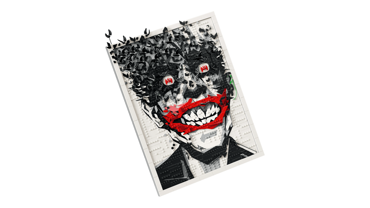 DISPONIBILE DA GENNAIO 2027 - 67012 LEGO Art - Wall Art Copertina fumetto The Joker™