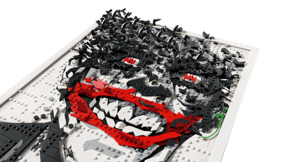 DISPONIBILE DA GENNAIO 2027 - 67012 LEGO Art - Wall Art Copertina fumetto The Joker™