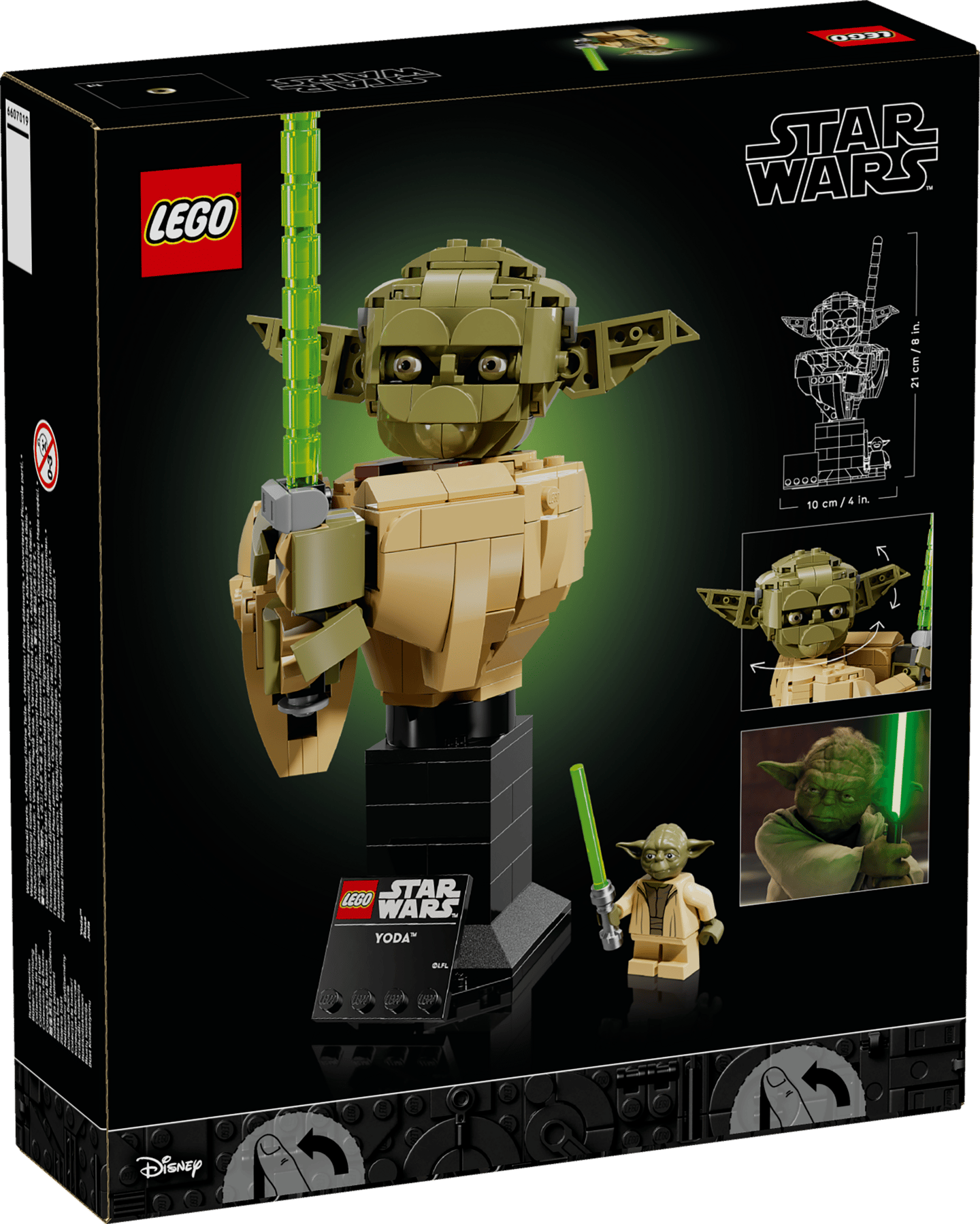75438 LEGO Star Wars - Busto di Yoda™