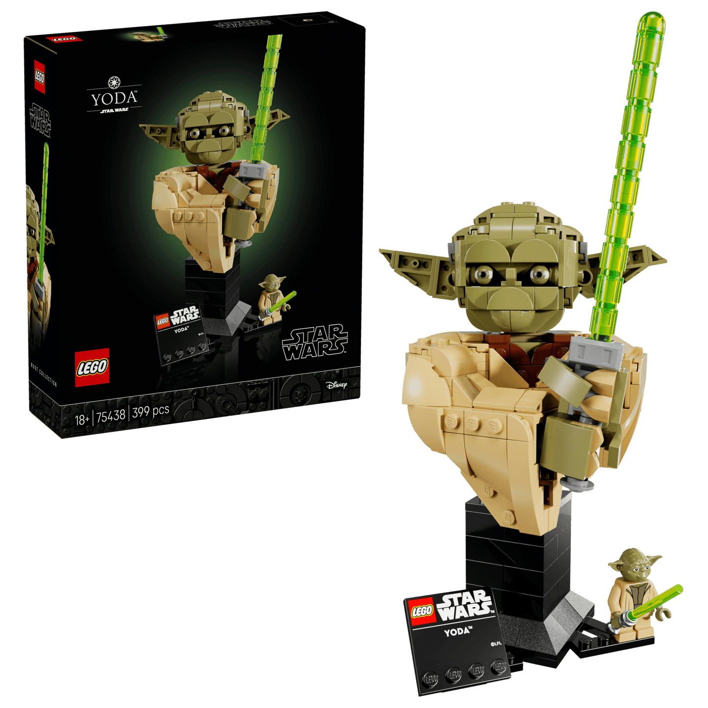 75438 LEGO Star Wars - Busto di Yoda™