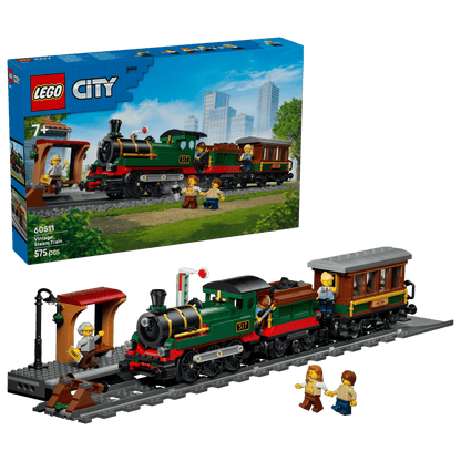 DISPONIBILE DA GIUGNO 2026 - 60511 LEGO City - Treno a vapore vintage