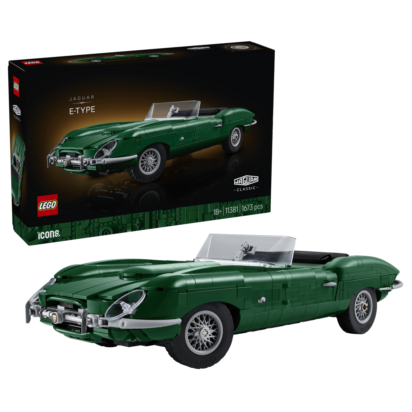 DISPONIBILE DA AGOSTO 2026 - 11381 LEGO ICONS - Jaguar E-Type