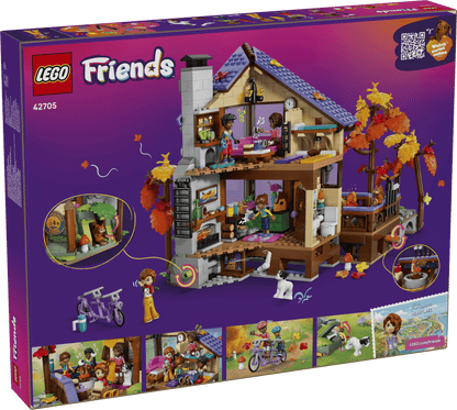 DISPONIBILE DA GIUGNO 2026 - 42705 LEGO - Friends - Baita nella foresta autunnale