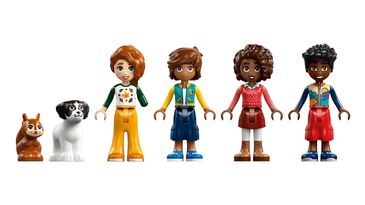 DISPONIBILE DA GIUGNO 2026 - 42705 LEGO - Friends - Baita nella foresta autunnale