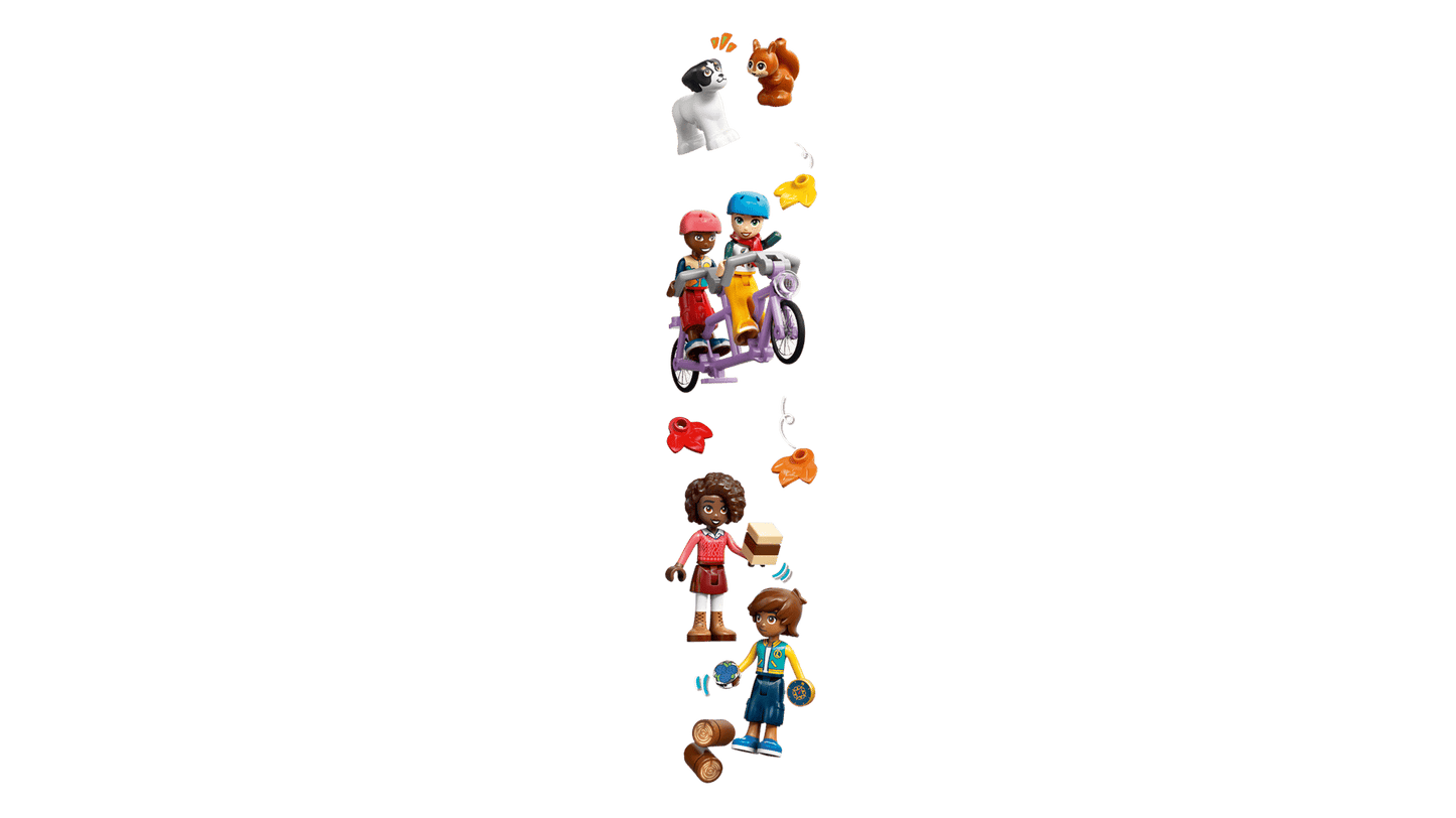 DISPONIBILE DA GIUGNO 2026 - 42705 LEGO - Friends - Baita nella foresta autunnale